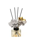 MİSSİ 200 ml Gold-Gri Seramik Taş Bambu Çubuklu Black Orchid Oda Kokusu