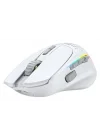Model I 2 RGB Kablosuz BAMF sensörlü 26000 DPI 75 gram Gaming Mouse Mat Beyaz