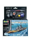 Model Set Battleship USS New Jersey- model kit with basic accessories