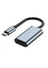 Monitör için USB C - HDMI Adaptörü, MacBook pro için 4K HDMI - USB C Dizüstü Bağlantı İstasyonları, iPad air için USB Tip C - HDMI Kablosu, Chromebook XPS TV vb için USBCden HDMI Donglea