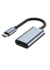 Monitör için USB C - HDMI Adaptörü, MacBook pro için 4K HDMI - USB C Dizüstü Bağlantı İstasyonları, iPad air için USB Tip C - HDMI Kablosu, Chromebook XPS TV vb için USBCden HDMI Donglea