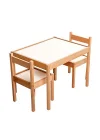 Montessori Ahşap Masa ve Sandalye Seti