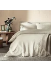 Morıan Bambu Çift Kişilik Nevresim Seti 200X220 Cm Natural