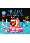 Mozaik Sticker Çıkartma Kitabı - Siyah