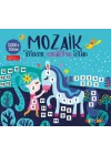 Mozaik Sticker Çıkartma Kitabı - Turkuaz
