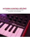 MPK Mini Plus USB MIDI Klavye Controller, 37 Mini Tuş, 8 MPC Pedi, Sıralayıcı, MIDI/CV/Gate G/Ç, Müzik Prodüksiyon Yazılımı Dahil