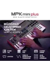 MPK Mini Plus USB MIDI Klavye Controller, 37 Mini Tuş, 8 MPC Pedi, Sıralayıcı, MIDI/CV/Gate G/Ç, Müzik Prodüksiyon Yazılımı Dahil