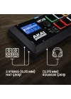 MPX8 - Sample Pad Controller 8 Performansa Hazır Hıza Duyarlı Pedli, MIDI Bağlantısı ve Yerleşik SD Kart Yuvasına Sahip Taşınabilir Örnek, Siyah