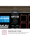 MPX8 - Sample Pad Controller 8 Performansa Hazır Hıza Duyarlı Pedli, MIDI Bağlantısı ve Yerleşik SD Kart Yuvasına Sahip Taşınabilir Örnek, Siyah