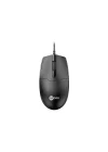 MS101 USB Kablolu 1200DPI 3 Tuşlu Optik Mouse - PC, Mac, Dizüstü Bilgisayar ile Uyumlu, Tak Çalıştır Kolay Bağlantı, Sağ ve Sol Elle Kullanıma Uygun, Kompakt Mouse Siyah