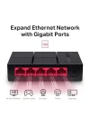 MS105G, 5-Port 10/100/1,000 Mbps Masaüstü Switch