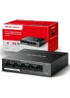 MS105GP, 5-Port Gigabit Desktop Switch with 4-Port PoE+