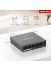 MS105GP, 5-Port Gigabit Desktop Switch with 4-Port PoE+