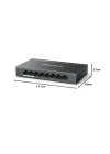 MS108GP, 8-Port Gigabit Desktop Switch with 7-Port PoE+