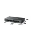 MS108GP, 8-Port Gigabit Desktop Switch with 7-Port PoE+