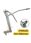 MTGT20 Metal Pnömatik Z Mafsallı Döner Eklemli Gres Tabancası