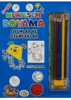 Muhteşem Boyama - Oyunlar ve Oyuncaklar + 6lı Boya Kalemi