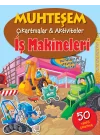 Muhteşem Çıkartmalar ve Aktiviteler - İş Makineleri
