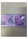 Muka Oyuncak Kağıt Para 50 Adet -200TL- Bordo