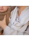 Müslin Bebek Örtüsü - Cotton Grey 120x120 cm