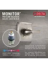 musluk 14 serisi duş Trimless duş başlığı, T14267-BL