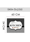Mutfak Ocağı Arkası Kitchen Duvar Sticker - 60x54 cm