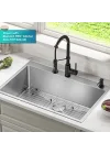 Mutfak Sabunu ve Losyon Dispenseri Mat Siyah, KSD-54MB