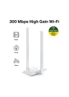 MW300UH, 300Mbps Yüksek Kazançlı Kablosuz USB Adaptörü