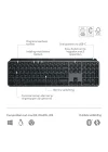 MX Keys S - Grafit, İngilizce QWERTY Düzeni