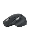 MX Master 3S Bluetooth Edition Performans Kablosuz Mouse, 8.000 DPI, Sessiz, Ergonomik, Ultra Hızlı Kaydırma, Çoklu Cihaz Özelliği, Bluetooth, Logi Bolt USB Alıcı, Siyah