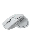 MX Master 4 Mac için Dokunsal Geri Bildirim Özellikli Kablosuz Mouse, Bluetooth, Ultra Hızlı Kaydırma, Çoklu Cihaz Özelliği, 8000 DPI, Optik Sensör, Sessiz, Açık Gri