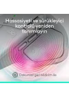 MX Master 4 Mac için Dokunsal Geri Bildirim Özellikli Kablosuz Mouse, Bluetooth, Ultra Hızlı Kaydırma, Çoklu Cihaz Özelliği, 8000 DPI, Optik Sensör, Sessiz, Açık Gri