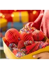 Naıla Fuşya - Turuncu - Dekoratif Obje 10 Cm