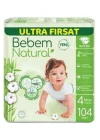 Natural 4 numara Maxi 104 adet Bebek Bezi