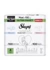 Natural Double Soft Ultra Paket Külot Bez 4 Numara Maxi 100 Adet
