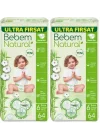 Natural E.Large Bebek Bezi 64lü
