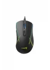 New Desing TR-M5 3200Dpi Usb RGB Kablolu Siyah Optik Gaming Mouse
