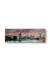 New York Köprü Panorama Tablo 120 x 40