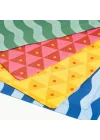 Nilüfer Renkli Peçete Seti 25x25 Cm
