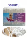 Nistabolje 5 Kutu Kulak Çöpü Pamuklu Kulak Temizleme Çubuğu