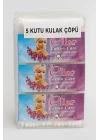 Nistabolje 5 Kutu Kulak Çöpü Pamuklu Kulak Temizleme Çubuğu