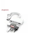 NK1032 Pro Type-C Lightning Usb-A To 2x Usb3.0 Sd Tf Pd Kart Okuyucu Çevirici Hub Adaptör