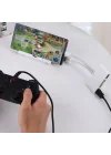 NK1032 Pro Type-C Lightning Usb-A To 2x Usb3.0 Sd Tf Pd Kart Okuyucu Çevirici Hub Adaptör