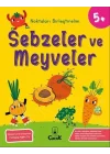 Noktaları Birleştirelim - Sebzeler ve Meyveler +5 Yaş