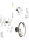 NOLAN K.BOY LEDLİ PLAFONYER 3000-6000K 19W