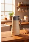 Nora 2 Litre Çelik Termos Krem