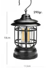 Nostaljik Led Lamba - Kamp Lambası - Pilli