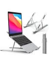 Notebook Standı 2in1 Katlanabilir Taşınabilir Folding Alüminyum Dizüstü Bilgisayar Standı Açısı Ayarlanabilir 7 Kademeli