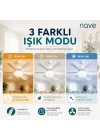 NV-TV10 IŞIKLI TAVAN VANTILATORU 6 KANAT