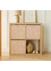 Ocean Home Textile 3lü Çocuk Odası Deniz Kızı Kutu Set 33 x 30 x 33 cm